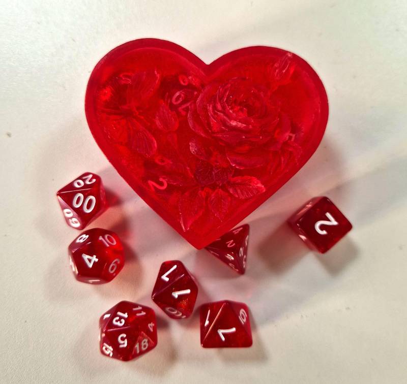 Seife Mit Würfelset "+2 Auf Liebeszauber" Rosen - Duft, Vegan Und Tierversuchsfrei von Etsy - YvisWorld