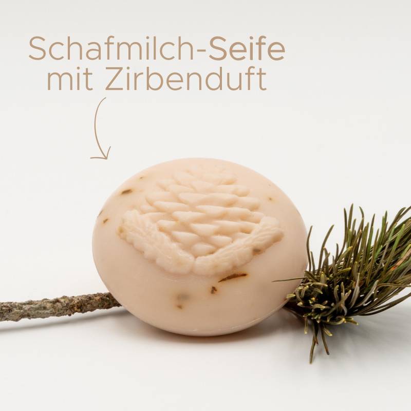 Schafmilch Seife Mit Zirbenduft 110 G | Handgefertigte Natur Natürliche Zirbe Duft Geschenk Für Frauen von Etsy - ZIRBELZAUBER
