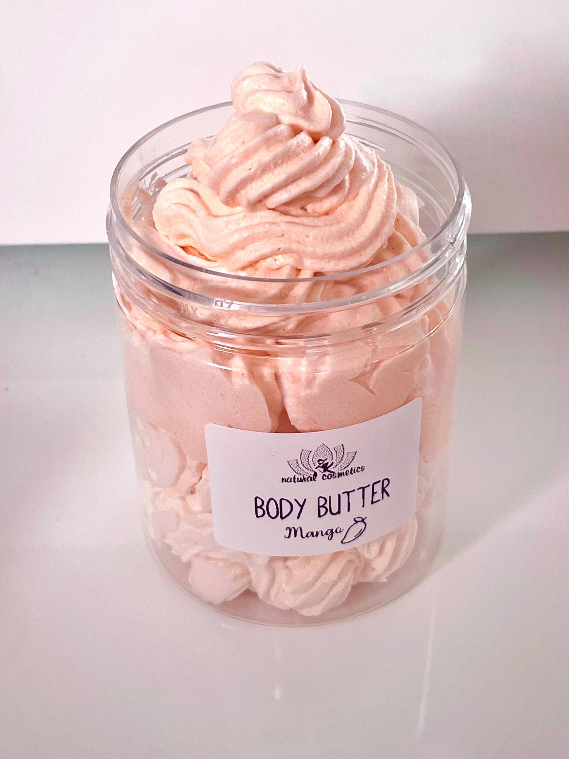 Body Sahne Butter - Mango, 100% Bio Natur Butter, 200Ml von Etsy - ZKnaturalcosmetics