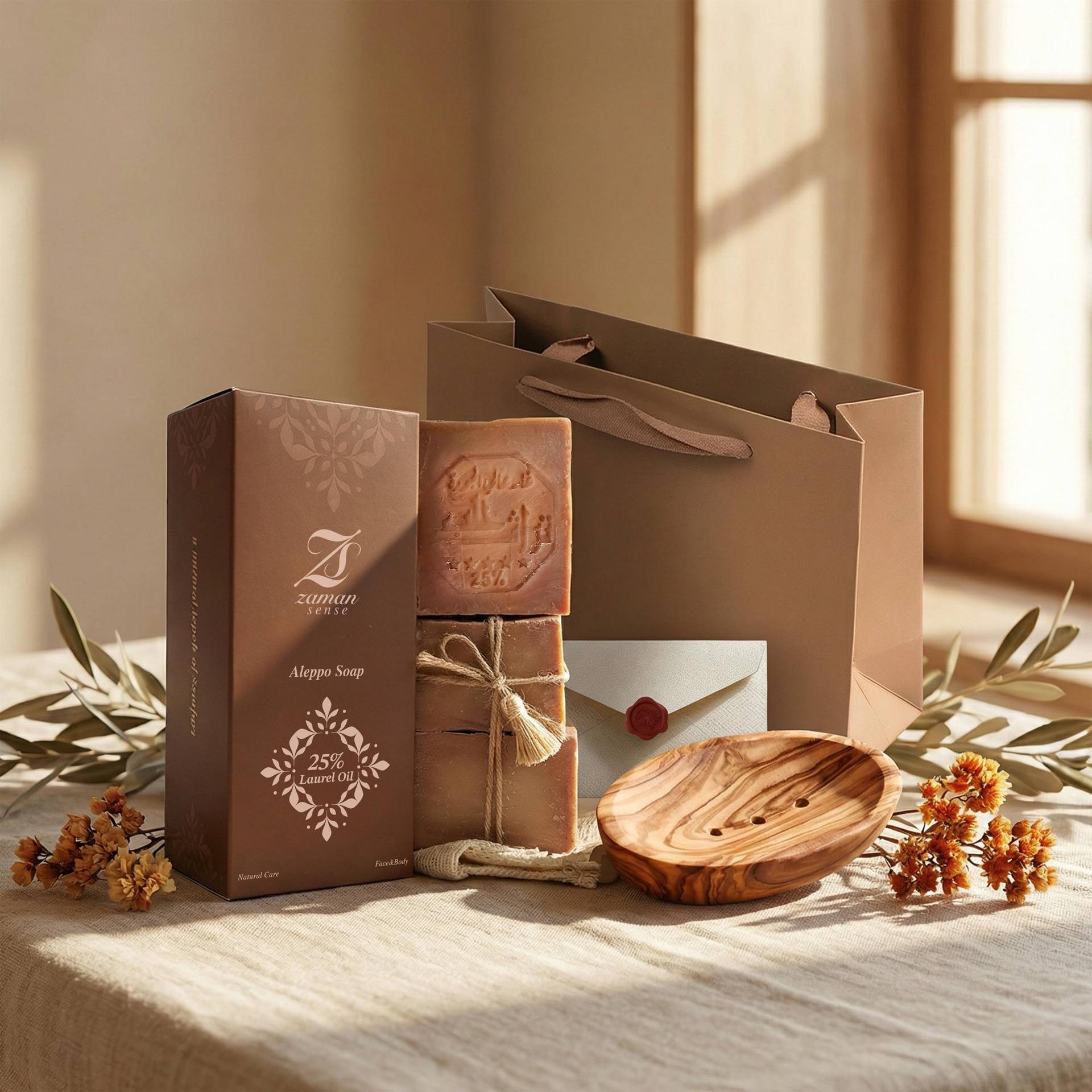 Aleppo Seife 25% Lorbeeröl Geschenkset | Seifenschale Olivenholz & Sisal Beutel Sanft Für Sensible Haut Geschenk Ihn/Sie Aleppo Seife 25% Lorbeeröl Geschenkset | Seifenschale Olivenholz & Sisal Beutel Sanft Für Sensible Haut Geschenk Ihn/Sie von Etsy - ZamanSense