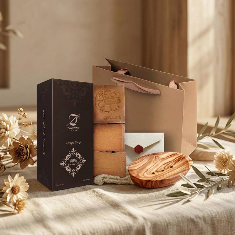Aleppo Seife 40% Lorbeeröl Geschenkset | Seifenschale Olivenholz & Sisal Beutel Sanft Für Sensible Haut Geschenk Ihn/Sie Aleppo Seife 40% Lorbeeröl Geschenkset | Seifenschale Olivenholz & Sisal Beutel Sanft Für Sensible Haut Geschenk Ihn/Sie von Etsy - ZamanSense