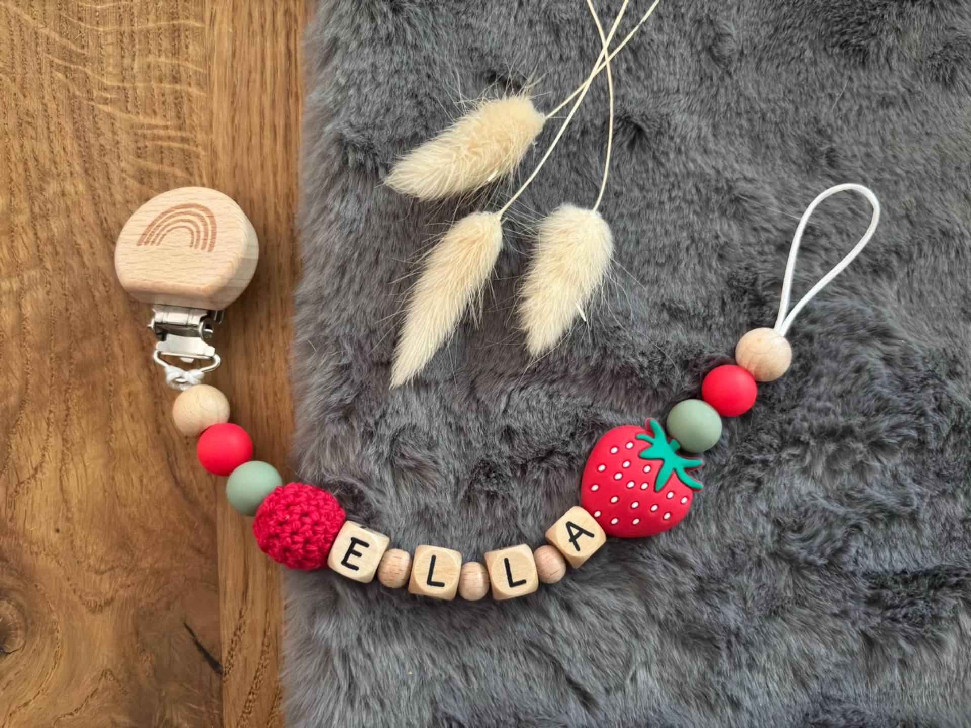 Personalisierte Schnullerkette Personalisierte Schnullerkette von Etsy - Zamgfadelt