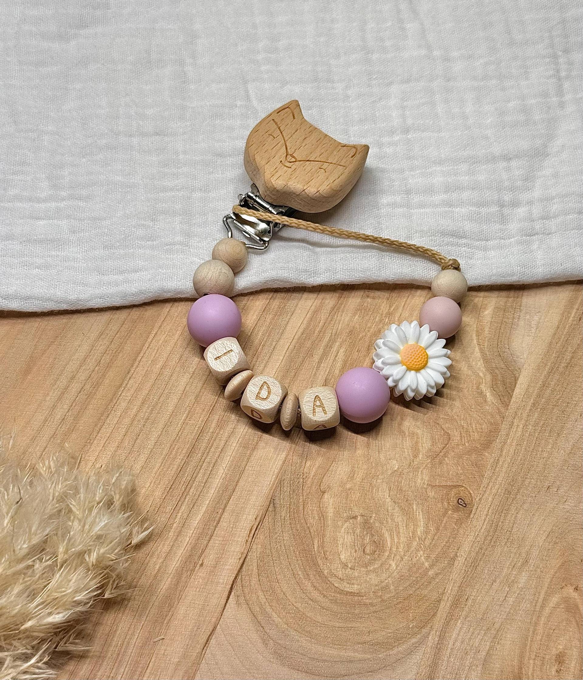 Schnullerkette Blume | Namen Personalisiert| Baby Mädchen Jungen Geschenk Geburt Taufe Blumen Schmetterlinge |Bunt Schnullerkette Blume | Namen Personalisiert| Baby Mädchen Jungen Geschenk Geburt Taufe Blumen Schmetterlinge |Bunt von Etsy - ZartuZauberhaft