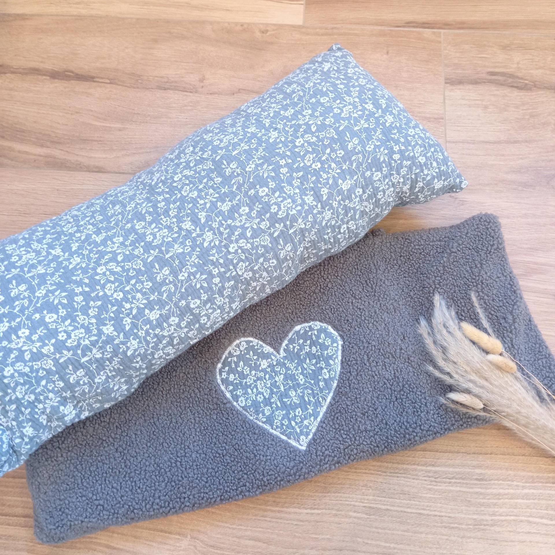 Wärmekissen Dinkel Und Lavendel, Kuscheliger Teddybezug Wechselkissen Aus Musselin Wärmekissen Dinkel Und Lavendel, Kuscheliger Teddybezug Wechselkissen Aus Musselin von Etsy - Zaubelia