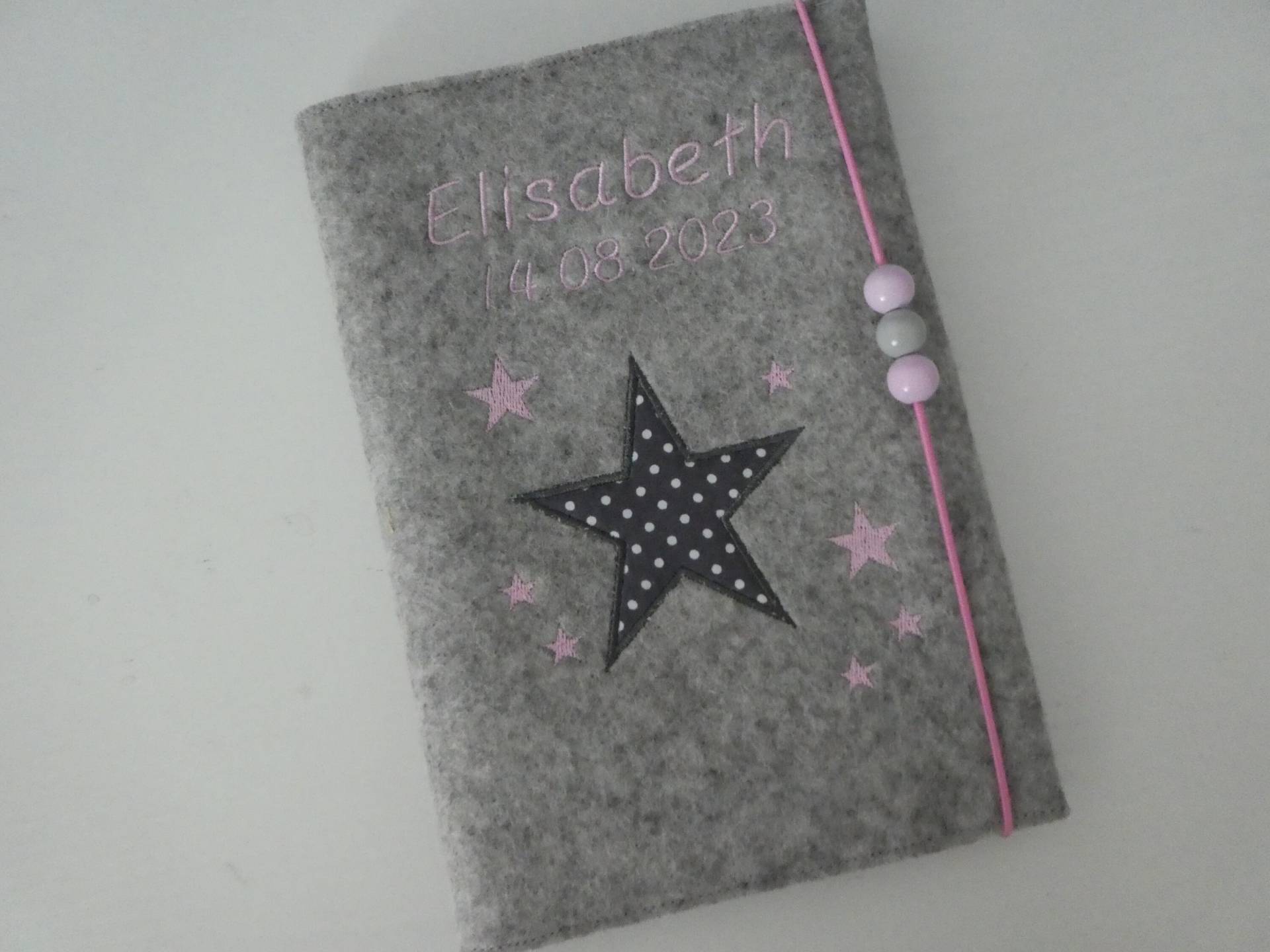 U Heft Hülle Aus Wollfilz Mit Impfpassfach "stern" von Etsy - ZauberwerkemitHerz