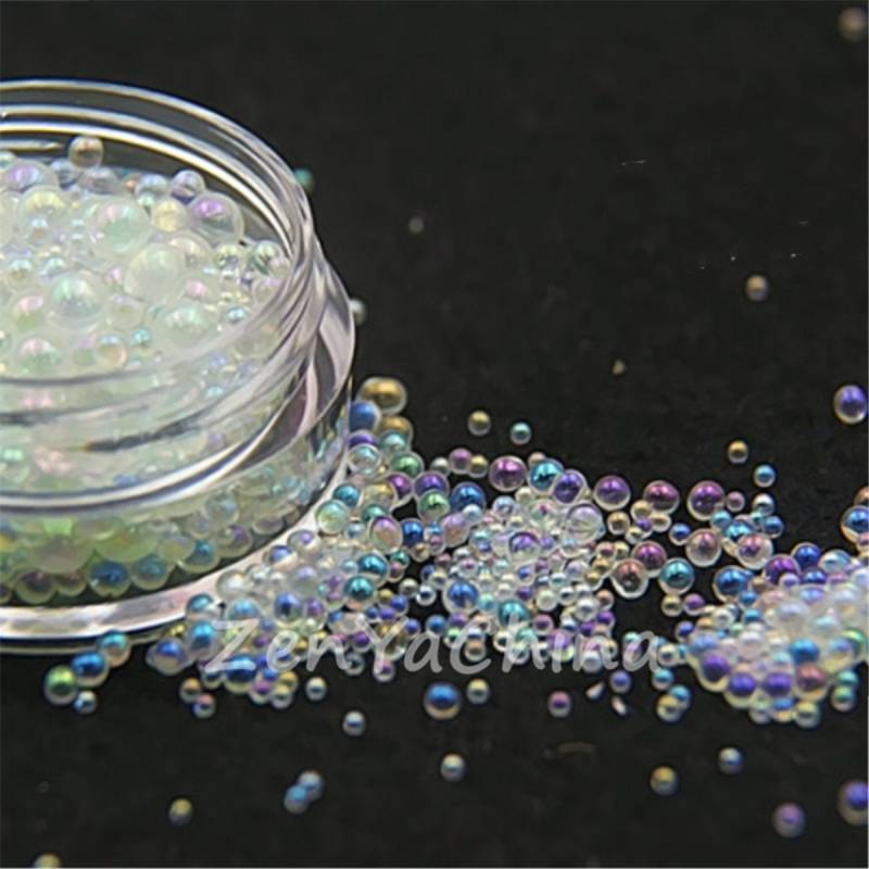 Mini Bubble Ball Perlen 1-3 Mm Gemischte Winzige Für Epoxidharzformen Nail Art Glaskugelfüller 4 Farben Wählen von Etsy - ZenYaChina