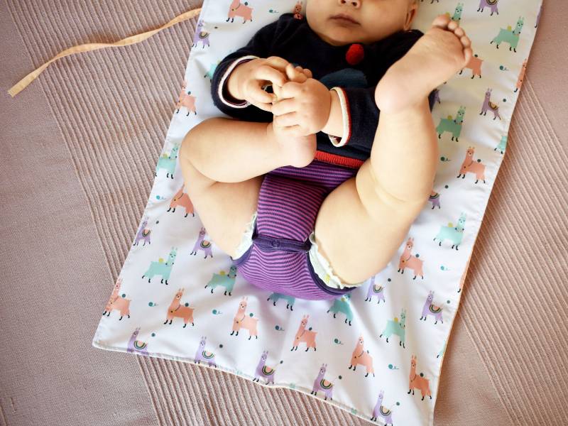 Muda Fraldas De Viagem | Trocador Bebé Manta Impermeavel Necessaire Schöne Mädchen Von Lamas Alpakas von Etsy - Zezling