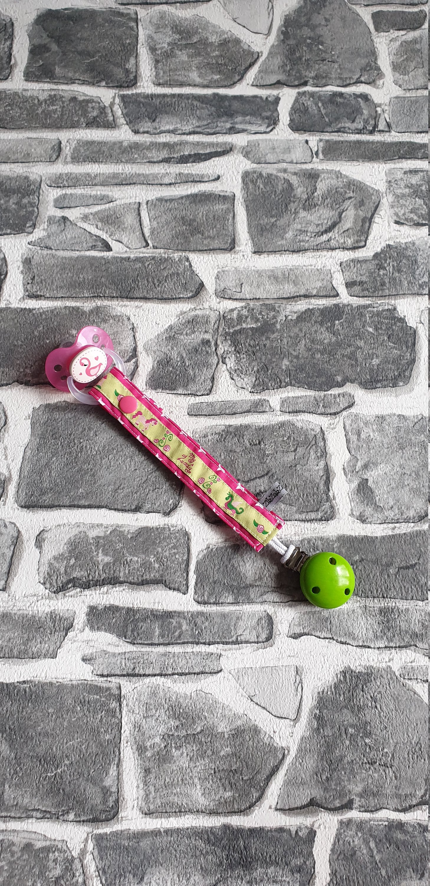 Schnullerband/Schnullerkette Prinzessin Schnullerband/Schnullerkette Prinzessin von Etsy - ZikZakZugenaeht