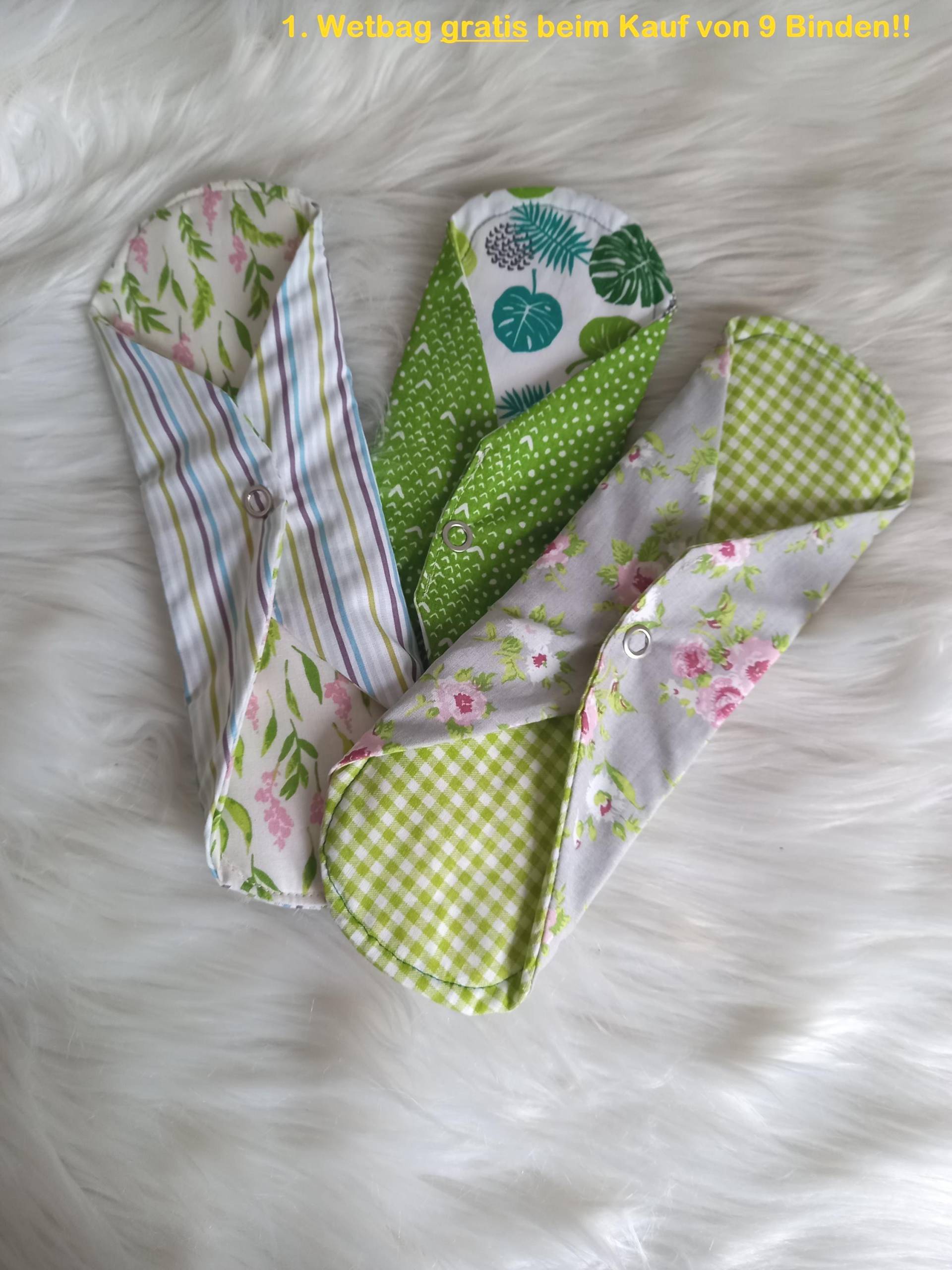 Binden Waschbar, Upcycling Aus Reststoffen, Mit Oder Ohne Pu, Wetbag Gratis von Etsy - ZippisNaehatelier
