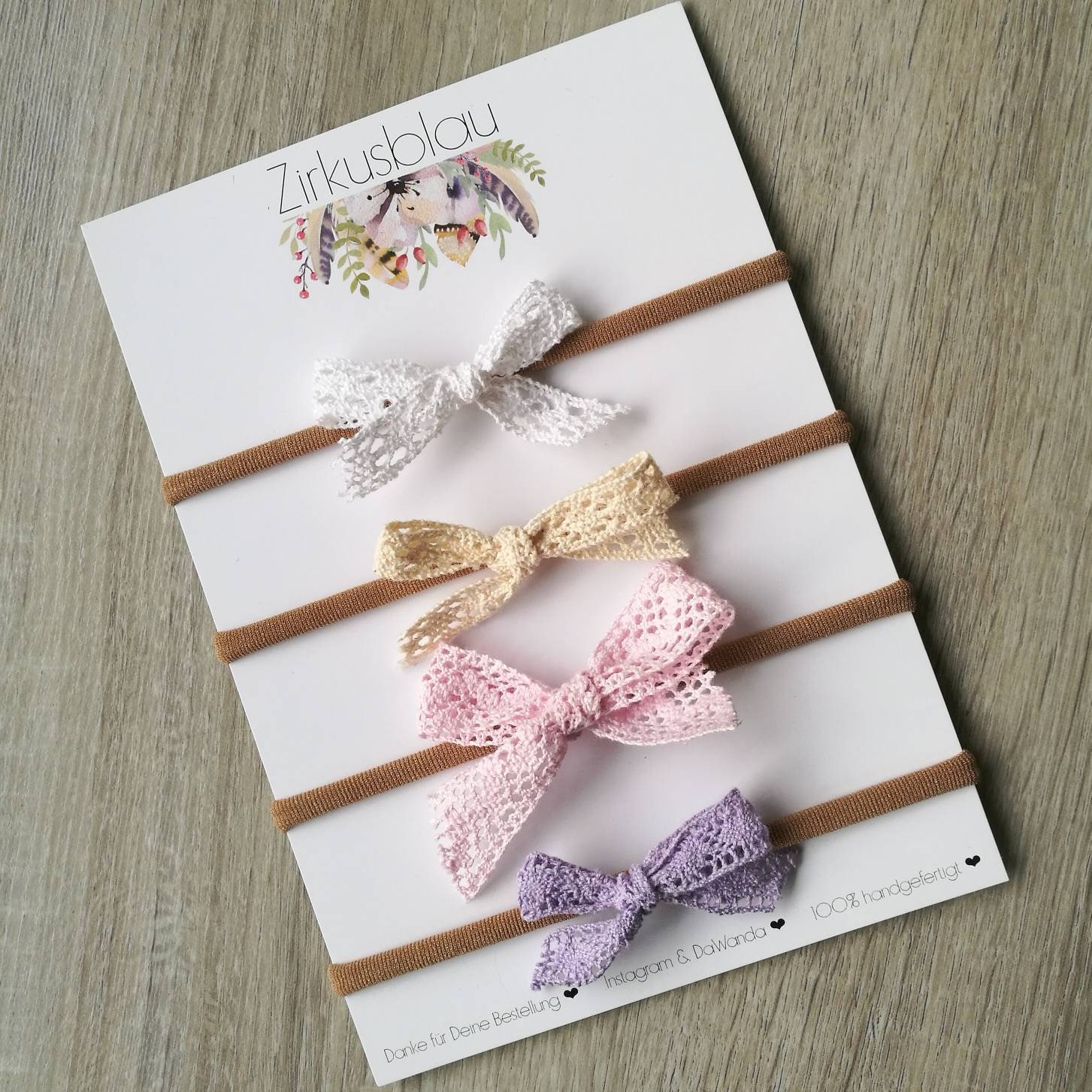 Haarband 14 Farben Spitzenschleife Haarband 14 Farben Spitzenschleife von Etsy - Zirkusblau