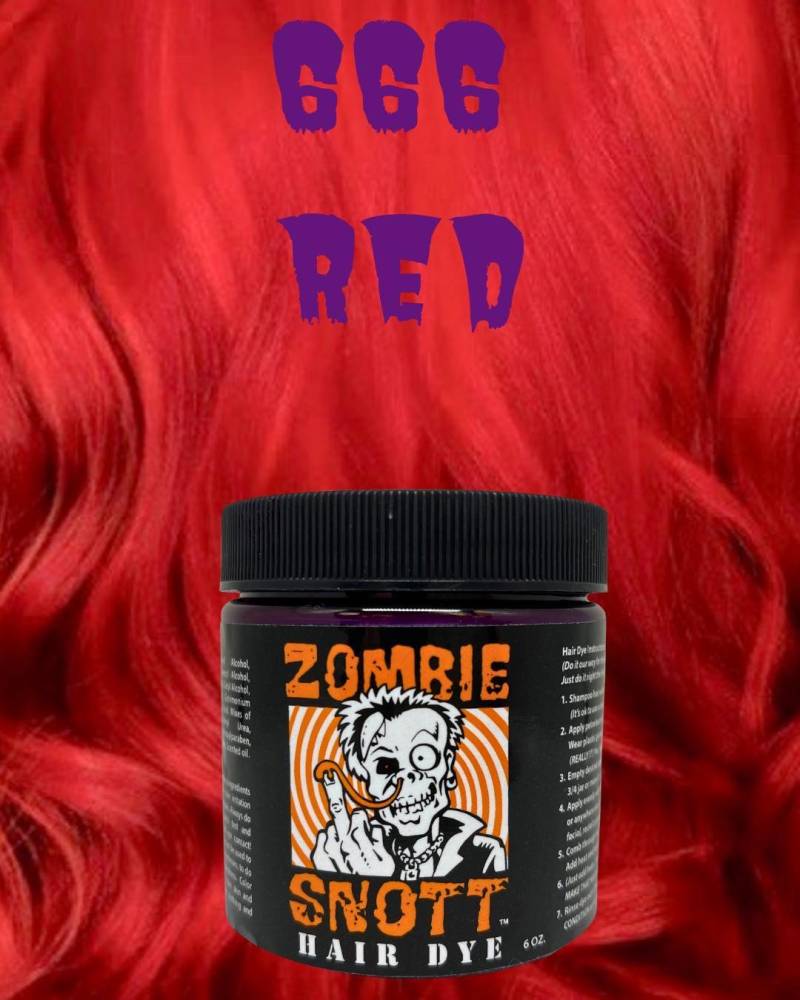 Route 666 Rot von Etsy - ZombieSnott