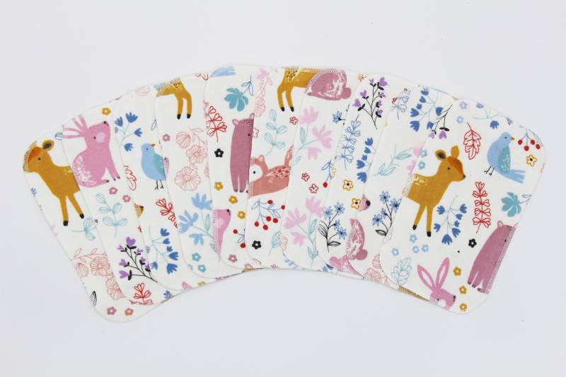 Waschbares Toilettenpapier - Waldtiere, Cremefarbene, Schwarze Oder Graue Rückseite Umweltfreundlich Kein Abfall Wiederverwendbar von Etsy - ZozitteEtNovita