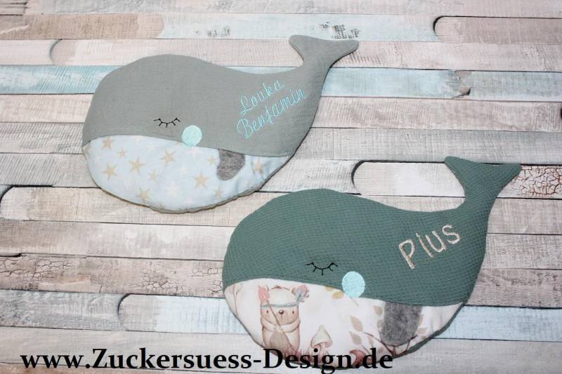 Kreiere Deinen" Kleiner Wal " Als Schmusetuch Oder Kuscheltier von Etsy - ZuckersuessDesign