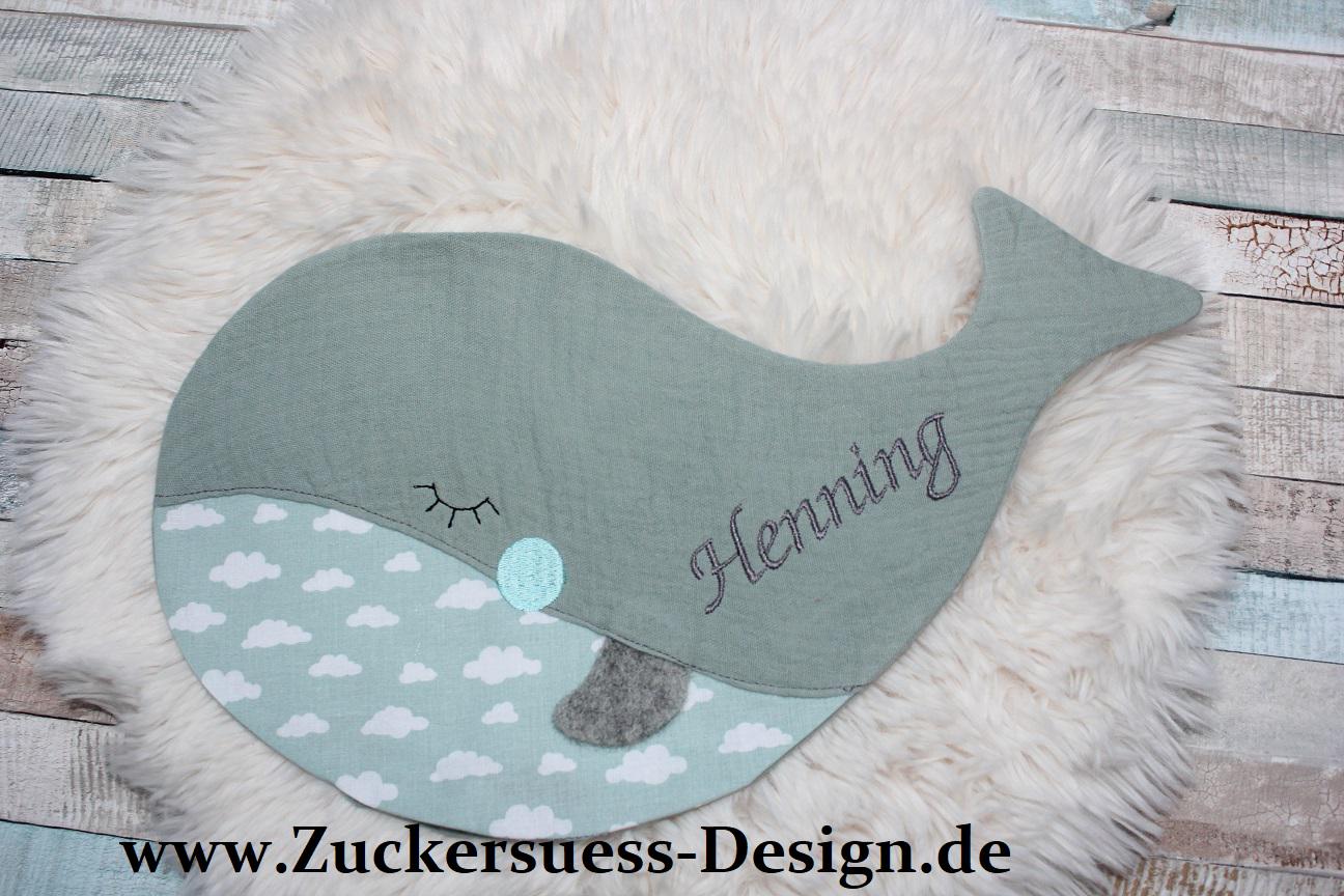 Kreiere Dein Schmusetuch " Kleiner Wal Kreiere Dein Schmusetuch " Kleiner Wal von Etsy - ZuckersuessDesign