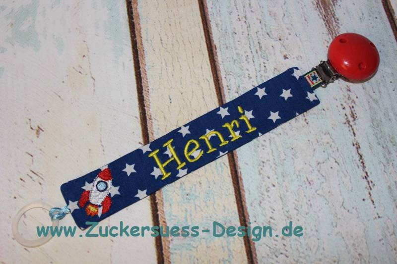 Kreiere Dein Schnullerband Mit Namen von Etsy - ZuckersuessDesign