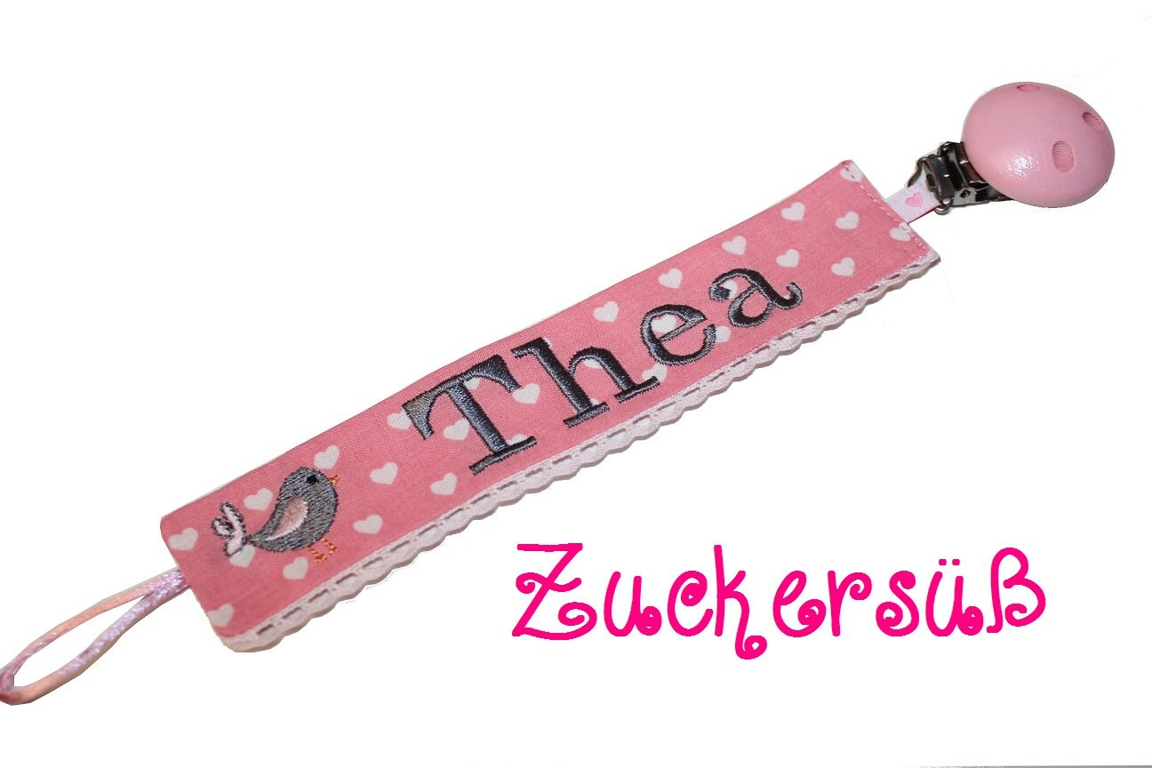 Kreiere Dein Schnullerband Mit Namen Kreiere Dein Schnullerband Mit Namen von Etsy - ZuckersuessDesign