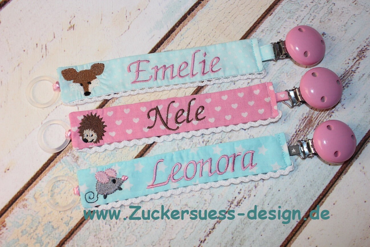 Kreiere Dein Schnullerband Mit Namen Kreiere Dein Schnullerband Mit Namen von Etsy - ZuckersuessDesign