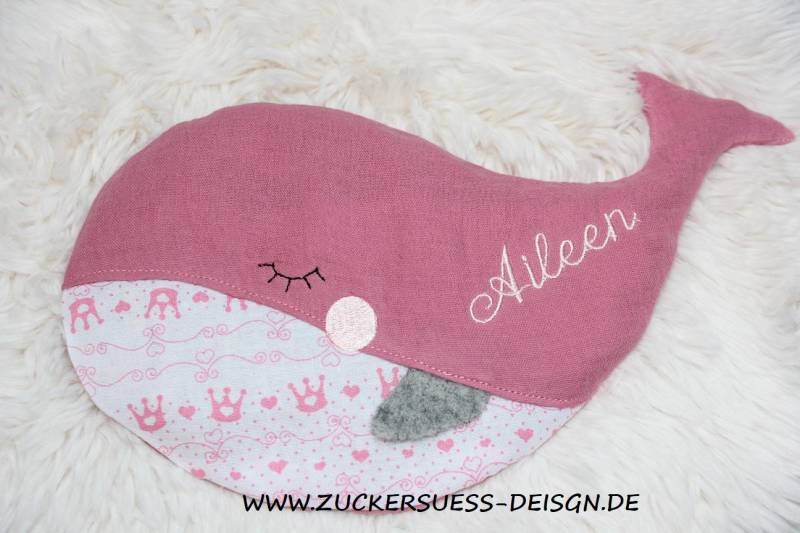 Kreiere Dein Wärmekissen " Kleiner Wal von Etsy - ZuckersuessDesign