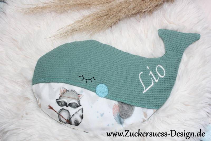 Kreiere Dein Wärmekissen " Kleiner Wal von Etsy - ZuckersuessDesign