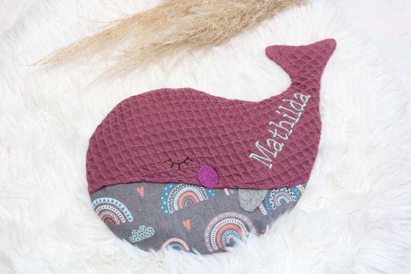 Kreiere Dein Wärmekissen " Kleiner Wal von Etsy - ZuckersuessDesign