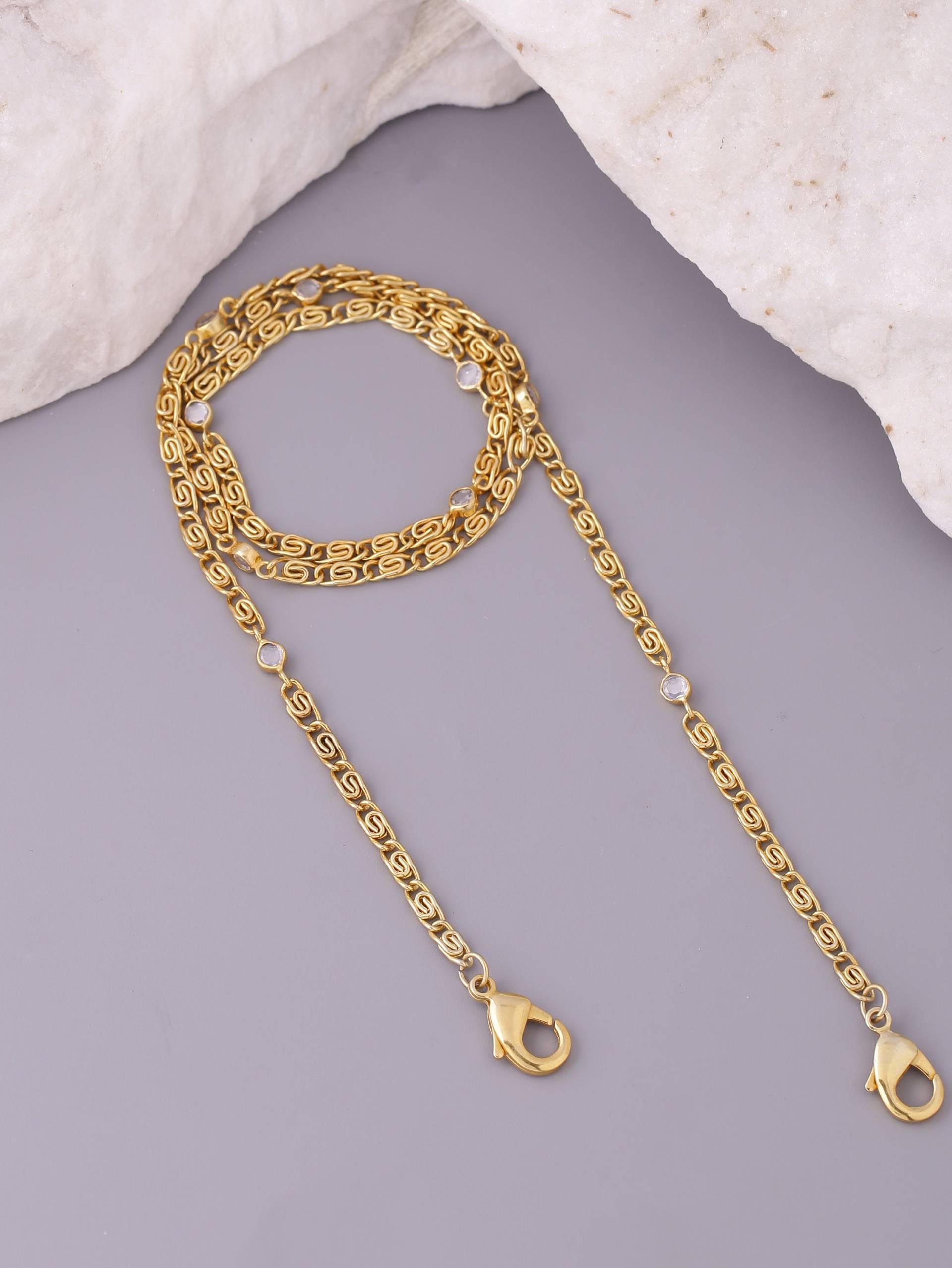 Maskenketten, Schlüsselbänder, Accessoires. Mundschutzmasken Halter. Brillenhalter. Kette. Zirkon Ketten. Designer Messingketten Maskenketten, Schlüsselbänder, Accessoires. Mundschutzmasken Halter. Brillenhalter. Kette. Zirkon Ketten. Designer Messingketten von Etsy - Zurooh
