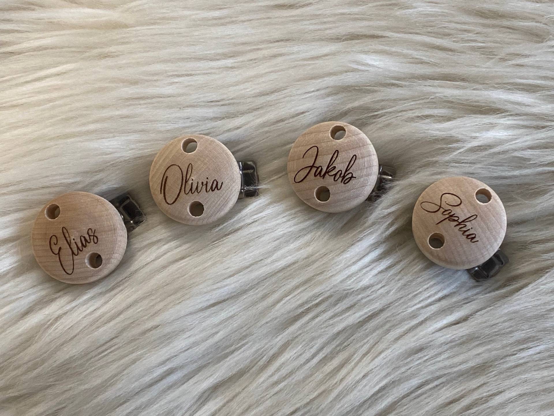 Schnullerclip Personalisiert Schnullerclip Personalisiert von Etsy - ZwergalshopDE