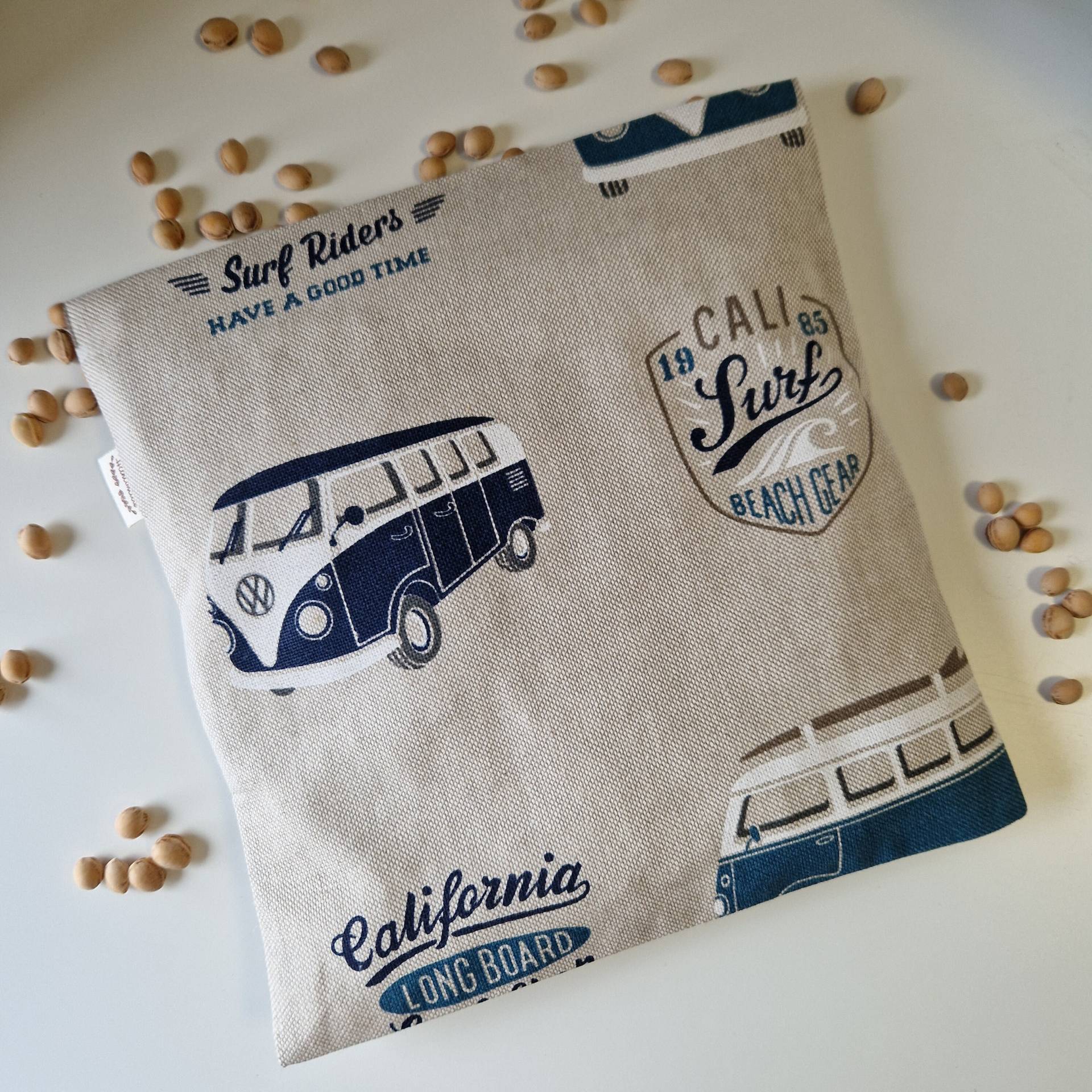 Kirschkernkissen Körnerkissen Wärmekissen Vw Bus Beige Blau Ca. 21x21 cm Kissen Und Bezug Kirschkernkissen Körnerkissen Wärmekissen Vw Bus Beige Blau Ca. 21x21 cm Kissen Und Bezug von Etsy - Zwergennaehstube