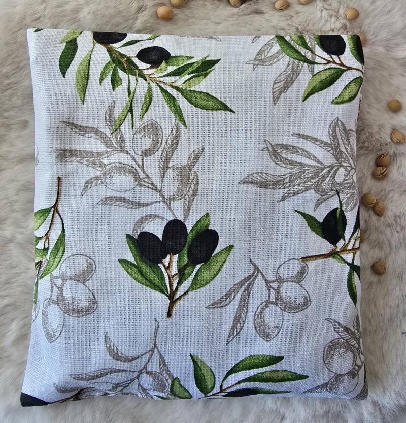 Kirschkernkissen Körnerkissen Wärmekissen Weiß Grün Oliven Geschenkidee Mit Bezug, Oder Nur Bezug -Ersatzbezug von Etsy - Zwergennaehstube