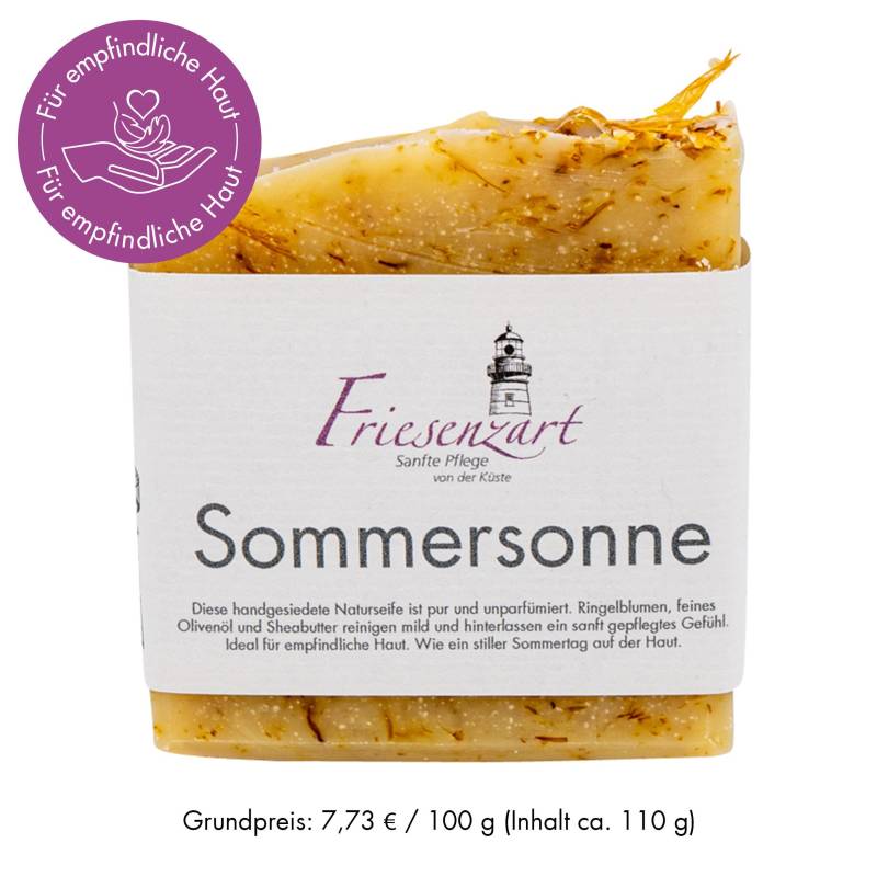 Sommersonne Naturseife - Duftfreie Ringelblumen-Seife Extra Mild & Sanft Handgemacht Sensible Haut Friesenzart Sommersonne Naturseife - Duftfreie Ringelblumen-Seife Extra Mild & Sanft Handgemacht Sensible Haut Friesenzart von Etsy - Zwergenstick