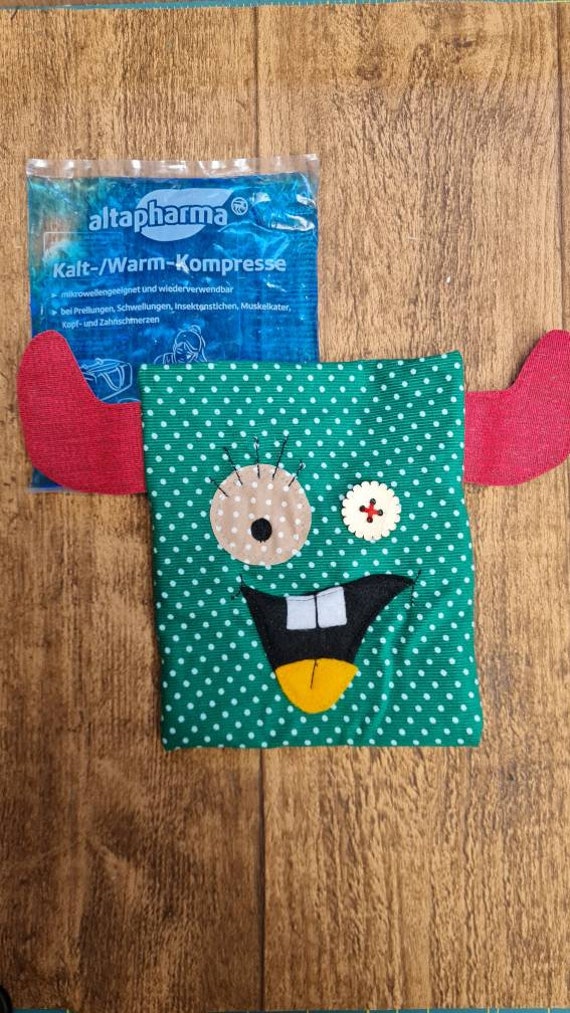 Monster, , Franz" Seelentröster von Etsy - Zwillingsgarn