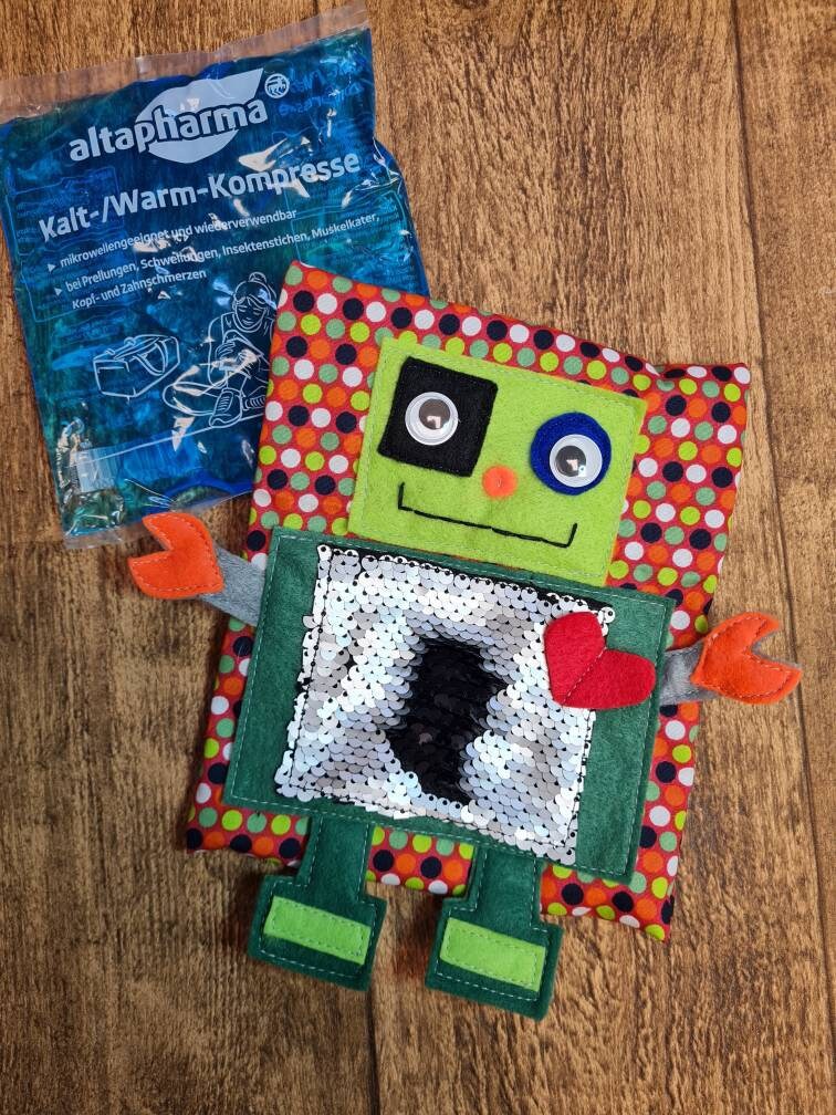Roboter Seelentröster, , Rufi von Etsy - Zwillingsgarn