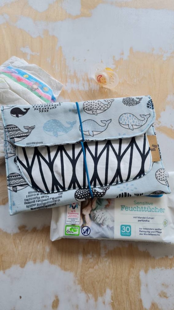 Wickeltasche Wal Wickeltasche Wal von Etsy - Zwillingsgarn