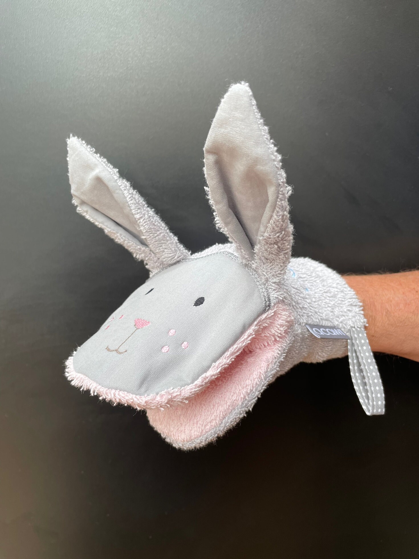Hase, Spiel - Und Waschhandschuh/Personalisierbar Hase, Spiel - Und Waschhandschuh/Personalisierbar von Etsy - acawi