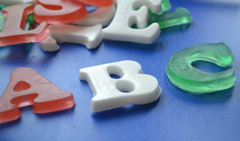 Back To School Seife - Alphabet So Einfach Wie Das Abc Seifen Set Für Kinder von Etsy - ajsweetsoap