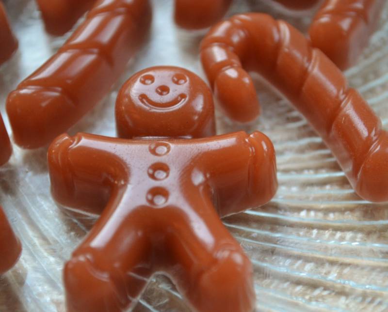 Lebkuchenmann Und Zuckerstange Seife - Weihnachtsseife Schokoladenseife Kinderseife von Etsy - ajsweetsoap