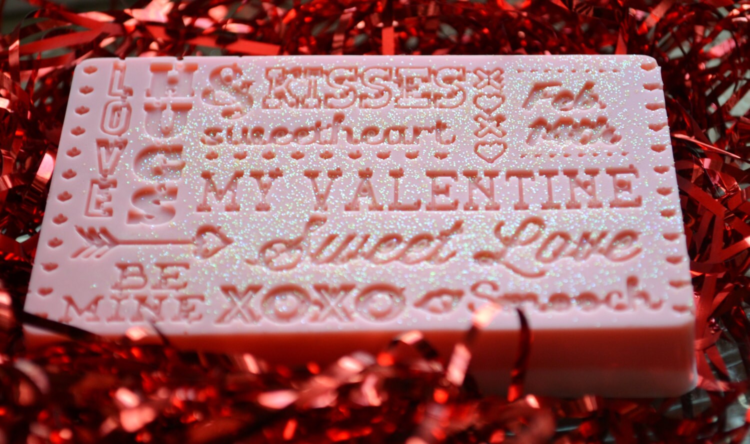 Valentinstag Seifen Bar - Party Geschenk 5Er Set Vegan Seife Liebe Für Sie Gastgeschenke von Etsy - ajsweetsoap