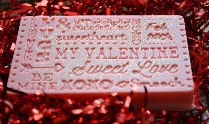 Valentinstag Seifen Bar - Party Geschenk 5Er Set Vegan Seife Liebe Für Sie Gastgeschenke von Etsy - ajsweetsoap