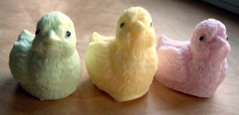 Vogel Meisen Seife 4Er Set -Ostern - Frühling Baby Shower Geschenk von Etsy - ajsweetsoap