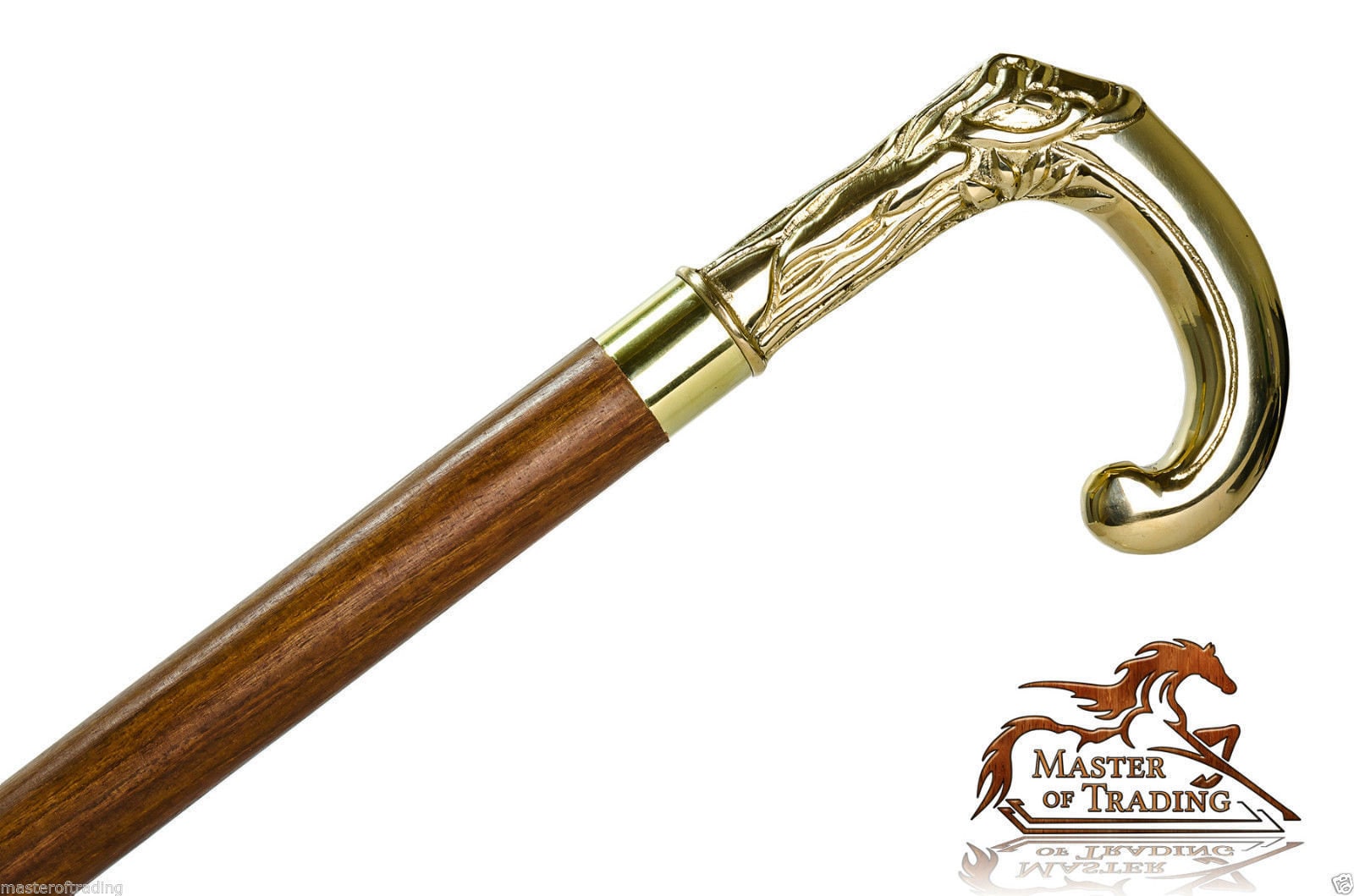 Gehstock Antik Look Designer Messing Griff Cane Geschenk von Etsy - ancestorantiques