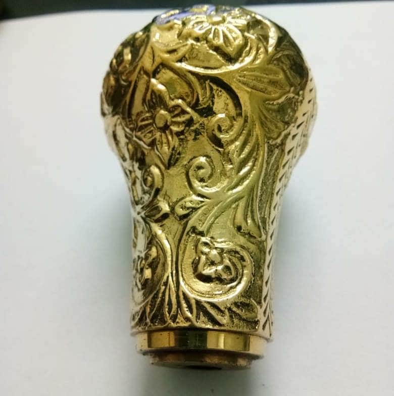 Massiver Runder Designer Griff Aus Messing Für Gehstock Gehstockgehölze von Etsy - ancestorantiques