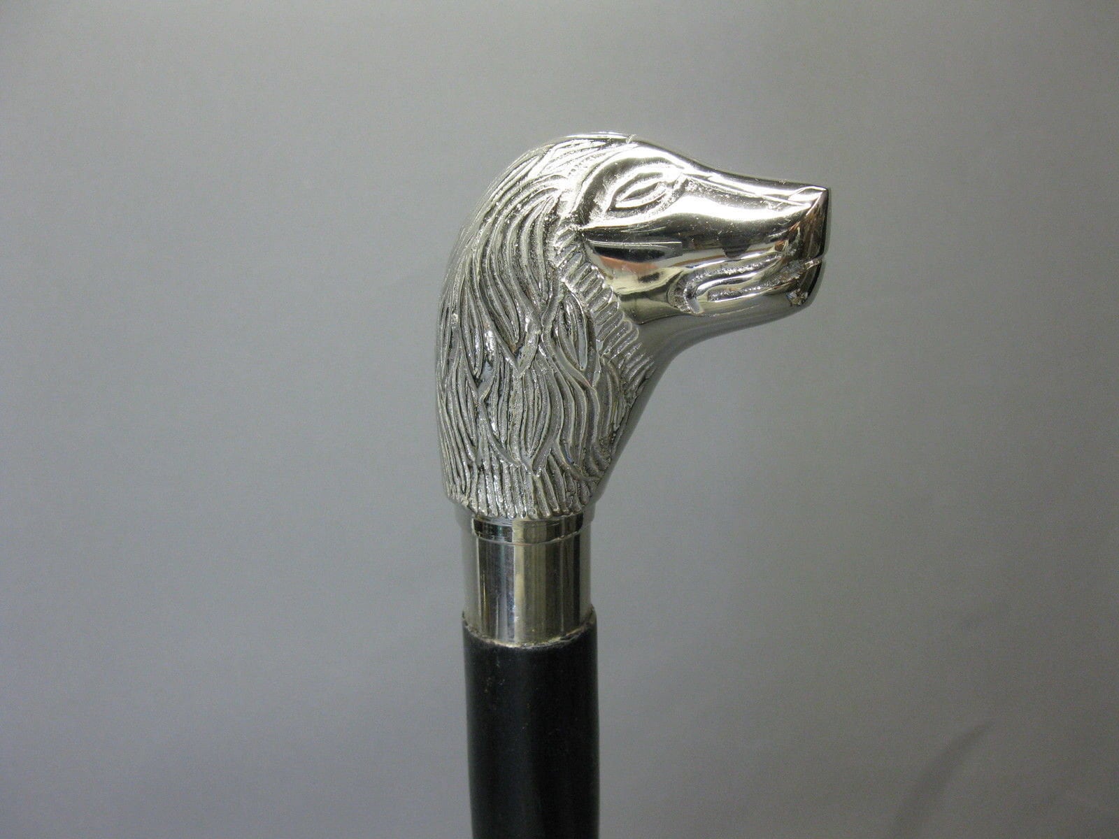 Vintage Antik Gehstock Holz Silber Messing Kopf Griff von Etsy - ancestorantiques