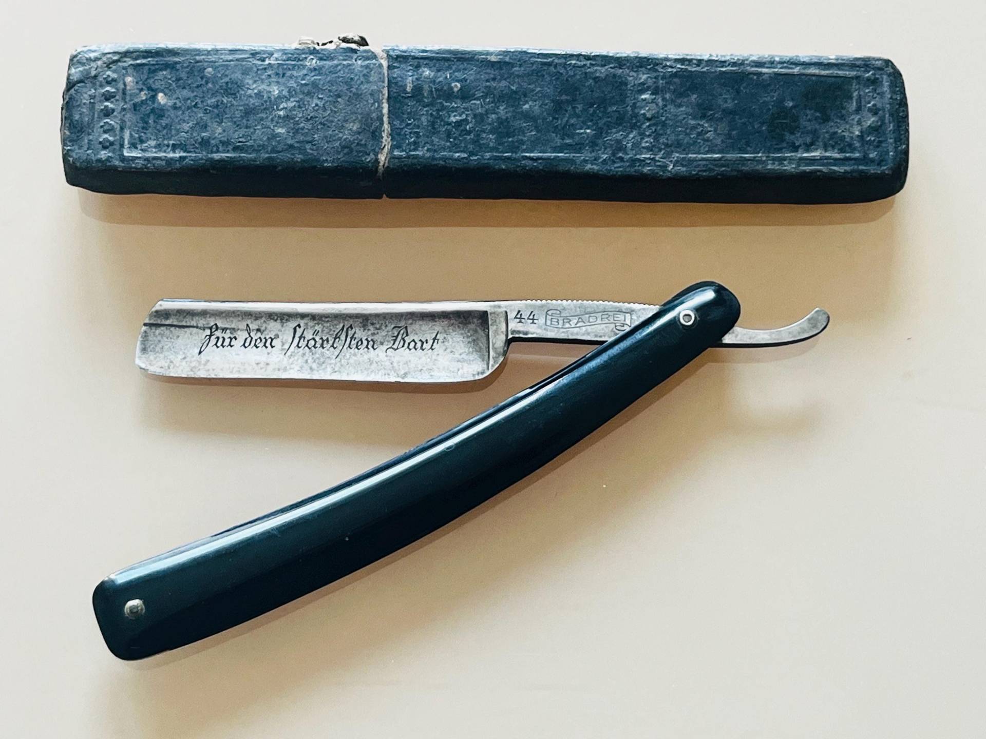 Rasiermesser - Solingen Bradrei 44, Garanti Antikes von Etsy - HeinrichAntique