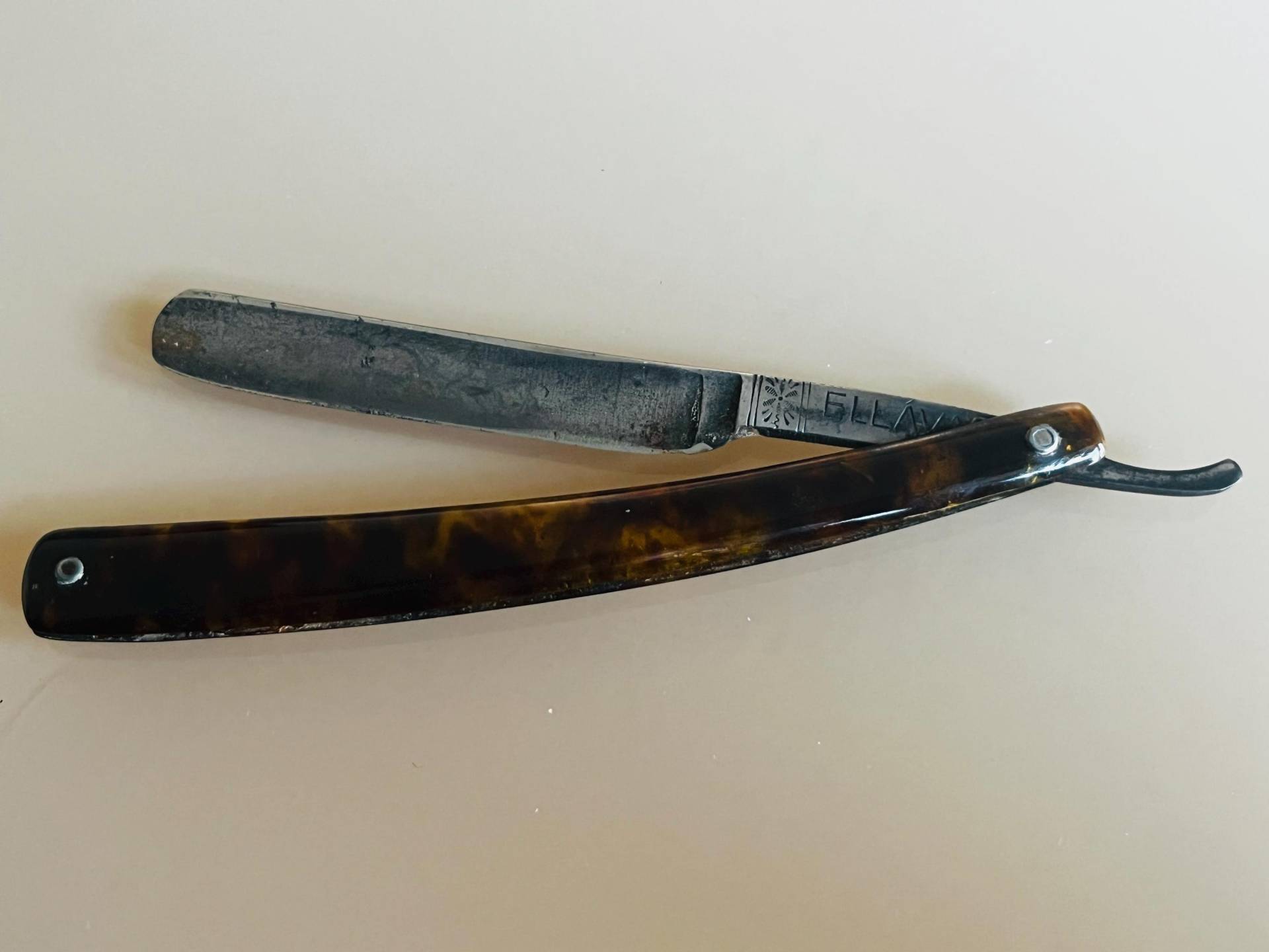Rasiermesser Von Ellavas, Antikes Rasiermesser Von Ellavas, Antikes von Etsy - HeinrichAntique