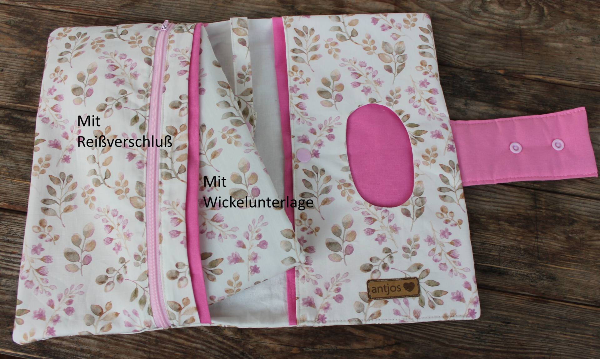 Art.nr.042 Windeltasche, Wickeltasche Xxl, Wickeltasche Mädchen, Blätter Rosa-Beige Art.nr.042 Windeltasche, Wickeltasche Xxl, Wickeltasche Mädchen, Blätter Rosa-Beige von Etsy - antjos