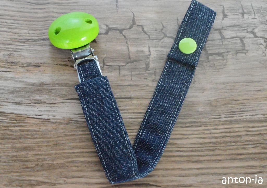 Abverkauf Schnullerband Denim | Kba Mit Holzclip Hellgrün & Optional Silikonring Abverkauf Schnullerband Denim | Kba Mit Holzclip Hellgrün & Optional Silikonring von Etsy - antoniaMonika