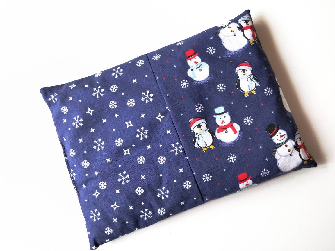 Kirschkernkissen, Wärmekissen, Schneeflocken, Schneemann, Pinguin Kirschkernkissen, Wärmekissen, Schneeflocken, Schneemann, Pinguin von Etsy - atelierIZMA