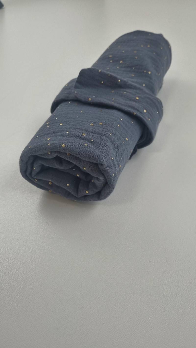 B.ware, 2.wahl, Stillhülle, Stillfutterhülle, Pflegehülle, Stilltuch Für Baby, Stillschürze, Musselin, Bio Dreilagige Gaze, Dunkelgrau von Etsy - babeesEU