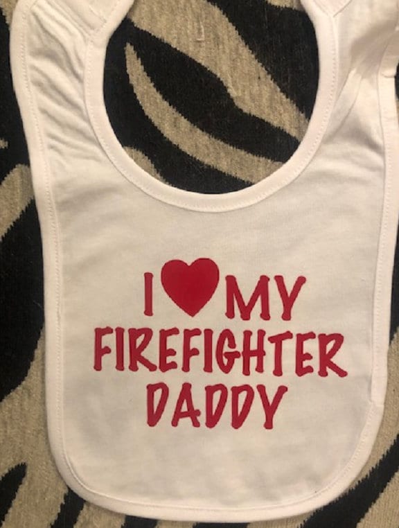 Feuerwehrmann Papa Baby Lätzchen Säugling Kleidung Held Dusche Geschenk von Etsy - baby1zmaker4u