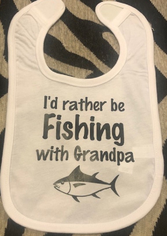 Opa Angeln Baby Lätzchen Großvater Fisch Säugling Kleidung Geschenk von Etsy - baby1zmaker4u