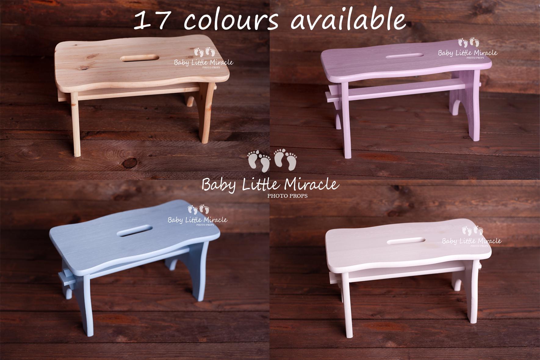 Holzhocker, 18 Farben, Babyhocker, Sitzhocker, Babyzimmerhocker, Kleinkinder Kinderfotograf, Babyfotografie, Kinderzimmer von Etsy - babylittlemiracle